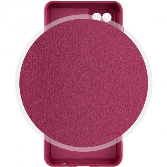 Чехол Silicone Cover Lakshmi Full Camera (A) для Samsung Galaxy M33 5G Бордовый / Marsala - изображение 2