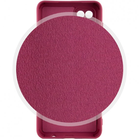 Чохол Silicone Cover Lakshmi Full Camera (A) для Samsung Galaxy M33 5G, Бордовий / Marsala