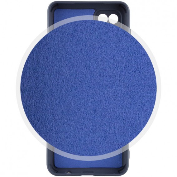 Чехол Silicone Cover Lakshmi Full Camera (A) для Samsung Galaxy M33 5G, Синий / Midnight Blue