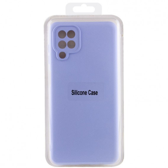 Чохол Silicone Cover Lakshmi Full Camera (A) для Samsung Galaxy M33 5G, Бузковий / Dasheen