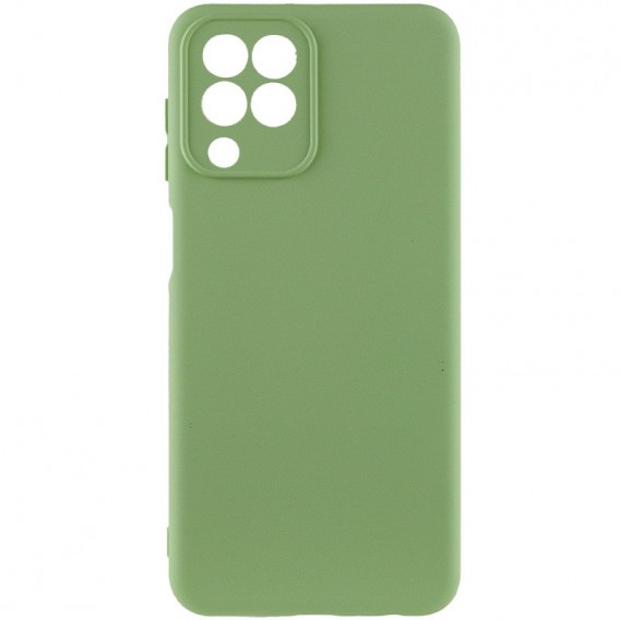 Чохол Silicone Cover Lakshmi Full Camera (A) для Samsung Galaxy M33 5G, Зелений / Pistachio