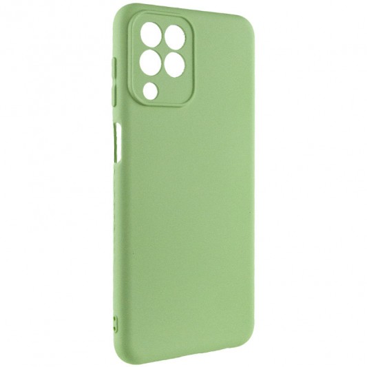 Чехол Silicone Cover Lakshmi Full Camera (A) для Samsung Galaxy M33 5G Зеленый / Pistachio - изображение 1