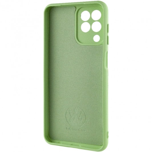 Чехол Silicone Cover Lakshmi Full Camera (A) для Samsung Galaxy M33 5G Зеленый / Pistachio - изображение 2