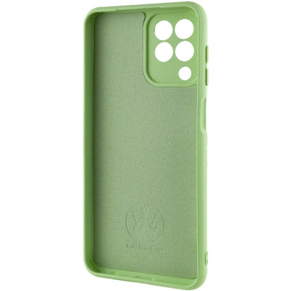 Чохол Silicone Cover Lakshmi Full Camera (A) для Samsung Galaxy M33 5G, Зелений / Pistachio