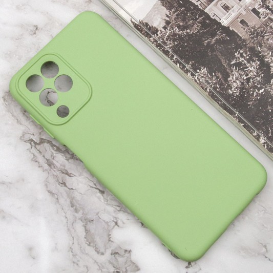 Чехол Silicone Cover Lakshmi Full Camera (A) для Samsung Galaxy M33 5G Зеленый / Pistachio - изображение 3