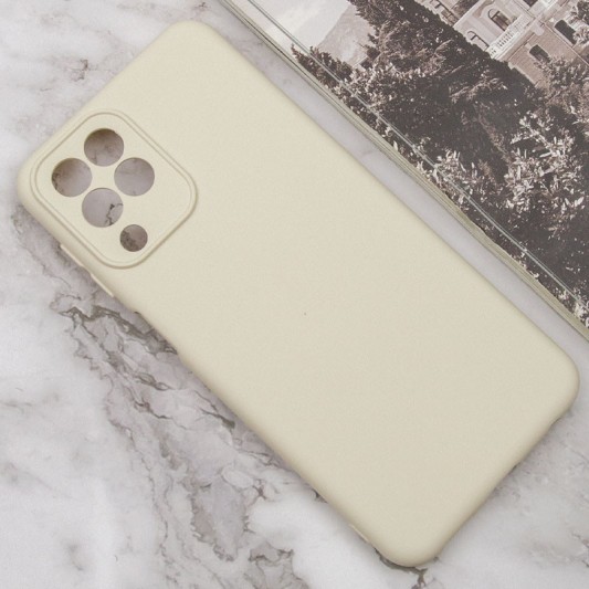 Чехол Silicone Cover Lakshmi Full Camera (A) для Samsung Galaxy M33 5G Песочный / Sand - изображение 3