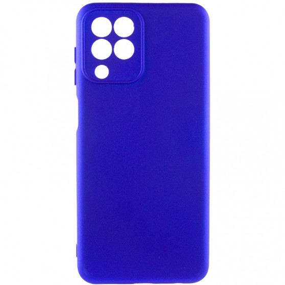 Чехол Silicone Cover Lakshmi Full Camera (A) для Samsung Galaxy M33 5G Синий / Iris