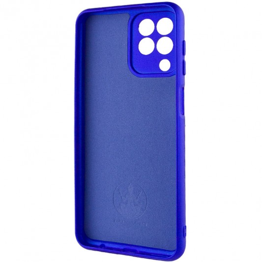 Чехол Silicone Cover Lakshmi Full Camera (A) для Samsung Galaxy M33 5G Синий / Iris - изображение 2