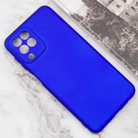 Чехол Silicone Cover Lakshmi Full Camera (A) для Samsung Galaxy M33 5G Синий / Iris - изображение 3