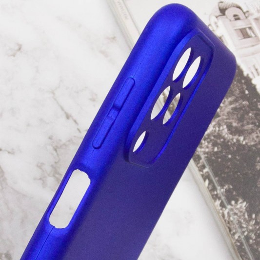 Чехол Silicone Cover Lakshmi Full Camera (A) для Samsung Galaxy M33 5G Синий / Iris - изображение 5