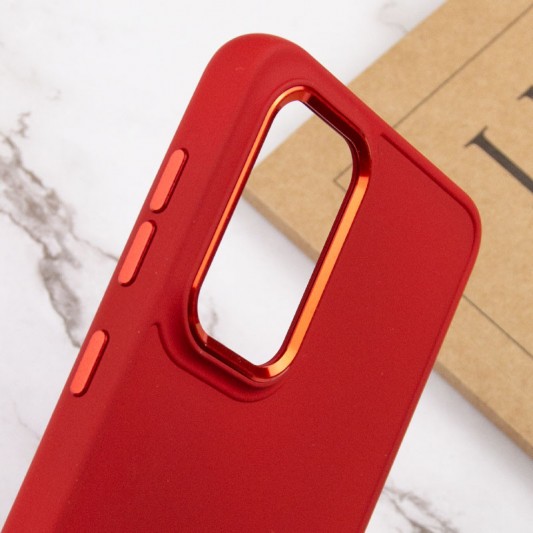 TPU чехол Bonbon Metal Style для Samsung Galaxy A53 5G Красный / Red - изображение 4