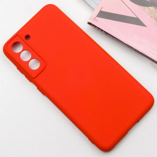 Чохол Silicone Cover Lakshmi Full Camera (A) для Samsung Galaxy S22+ Червоний / Red - зображення 1 