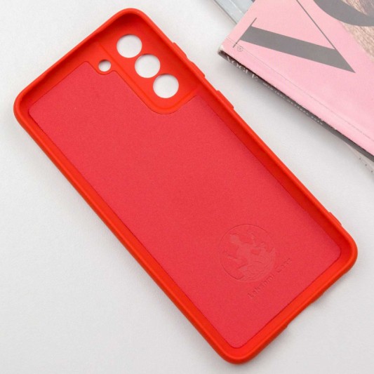 Чохол Silicone Cover Lakshmi Full Camera (A) для Samsung Galaxy S22+ Червоний / Red - зображення 2 