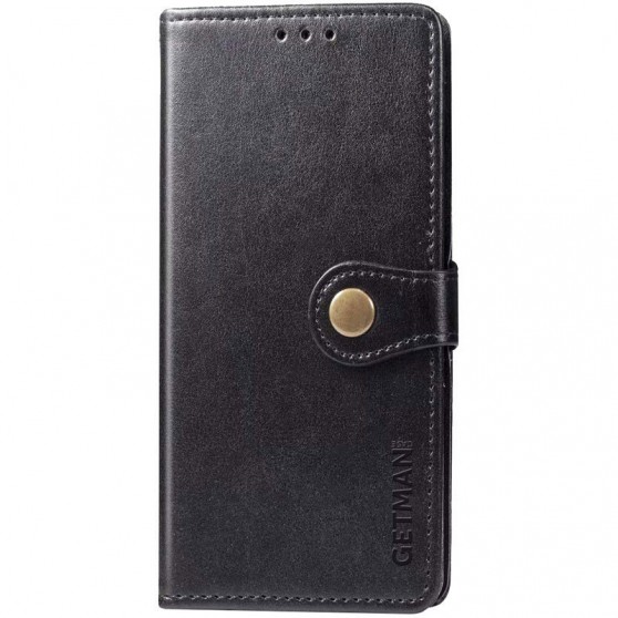 Кожаный чехол-книжка GETMAN Gallant (PU) для Samsung Galaxy M33 5G Черный
