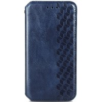 Кожаный чехол-книжка GETMAN Cubic (PU) для Samsung Galaxy A23 4G Синий