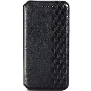 Шкіряний чохол-книжка GETMAN Cubic (PU) для Samsung Galaxy A23 4G Чорний