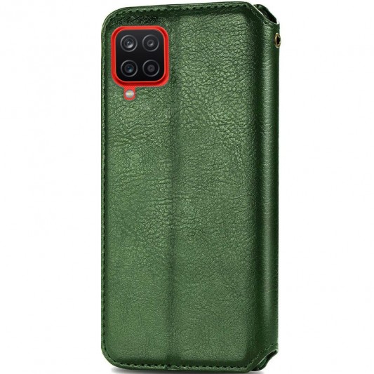 Кожаный чехол-книжка GETMAN Cubic (PU) для Samsung Galaxy M33 5G Зеленый - изображение 1