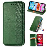 Кожаный чехол книжка GETMAN Cubic (PU) для Samsung Galaxy M33 5G, Зеленый