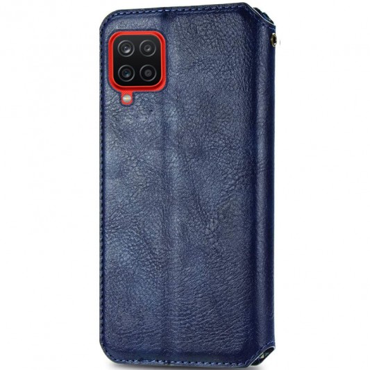 Кожаный чехол-книжка GETMAN Cubic (PU) для Samsung Galaxy M33 5G Синий - изображение 1