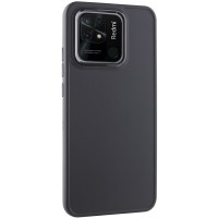 TPU чехол Bonbon Metal Style для Xiaomi Redmi 10C Черный / Black