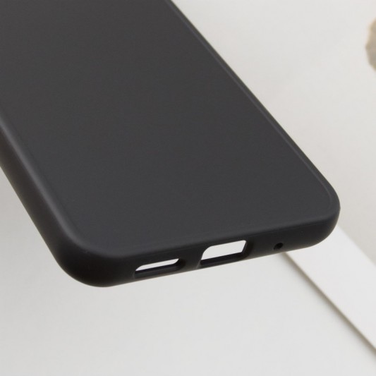 TPU чехол Bonbon Metal Style для Xiaomi Redmi 10C Черный / Black - изображение 9