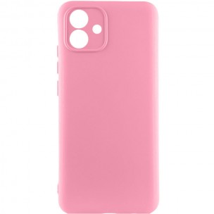 Чехол Silicone Cover Lakshmi Full Camera (A) для Samsung Galaxy A04e Розовый / Pink