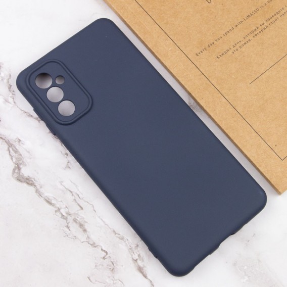 Чохол Silicone Cover Lakshmi Full Camera (A) для Samsung Galaxy A34 5G, Синій / Midnight Blue