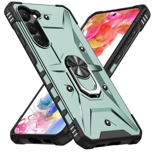 Ударопрочный чехол Pathfinder Ring для Samsung Galaxy A54 5G Зеленый / Green - изображение 1