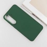TPU чехол Bonbon Metal Style для Samsung Galaxy S23, Зеленый / Army green