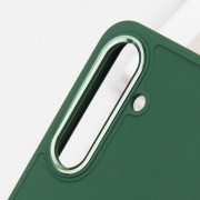 TPU чехол Bonbon Metal Style для Samsung Galaxy S23, Зеленый / Army green