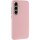 TPU чехол Bonbon Metal Style для Samsung Galaxy S23 Розовый / Light pink