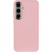 TPU чехол Bonbon Metal Style для Samsung Galaxy S23, Розовый / Light pink