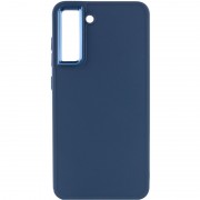 TPU чехол Bonbon Metal Style для Samsung Galaxy S23, Синий / Cosmos blue