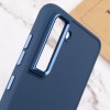 TPU чохол Bonbon Metal Style для Samsung Galaxy S23, Синій / Cosmos blue