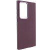 TPU чехол Bonbon Metal Style для Samsung Galaxy S23 Ultra, Бордовый / Plum