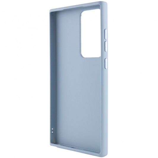 TPU чехол Bonbon Metal Style для Samsung Galaxy S23 Ultra Голубой / Mist blue - изображение 2