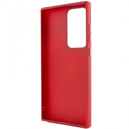 TPU чехол Bonbon Metal Style для Samsung Galaxy S23 Ultra Красный / Red - изображение 2