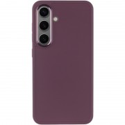 TPU чехол Bonbon Metal Style для Samsung Galaxy S23+, Бордовый / Plum