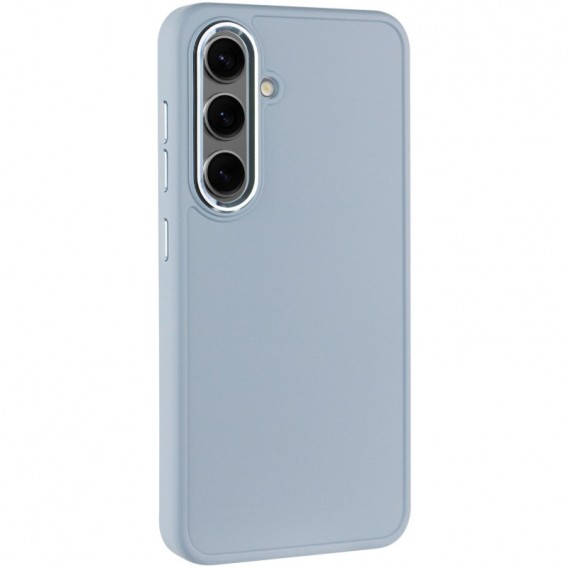 TPU чехол Bonbon Metal Style для Samsung Galaxy S23+, Голубой / Mist blue