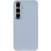 TPU чехол Bonbon Metal Style для Samsung Galaxy S23+, Голубой / Mist blue