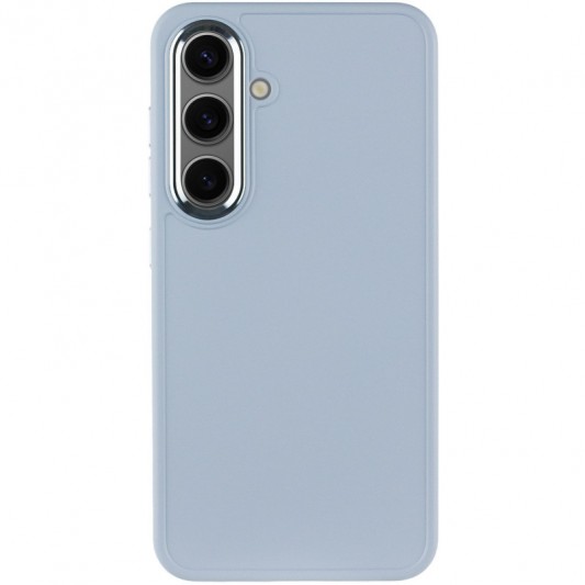 TPU чехол Bonbon Metal Style для Samsung Galaxy S23+ Голубой / Mist blue - изображение 1