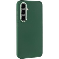 TPU чехол Bonbon Metal Style для Samsung Galaxy S23+ Зеленый / Army green