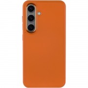 TPU чехол Bonbon Metal Style для Samsung Galaxy S23+, Оранжевый / Papaya