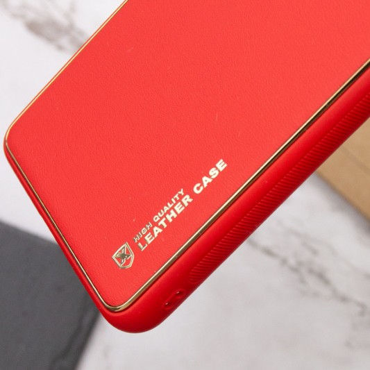 Шкіряний чохол Xshield для Samsung Galaxy S23 Червоний / Red - зображення 1 