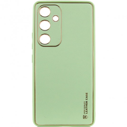 Шкіряний чохол Xshield для Samsung Galaxy S23 Зелений / Pistachio