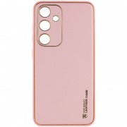 Шкіряний чохол Xshield для Samsung Galaxy S23 Рожевий / Pink
