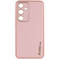 Кожаный чехол Xshield для Samsung Galaxy S23 Розовый / Pink