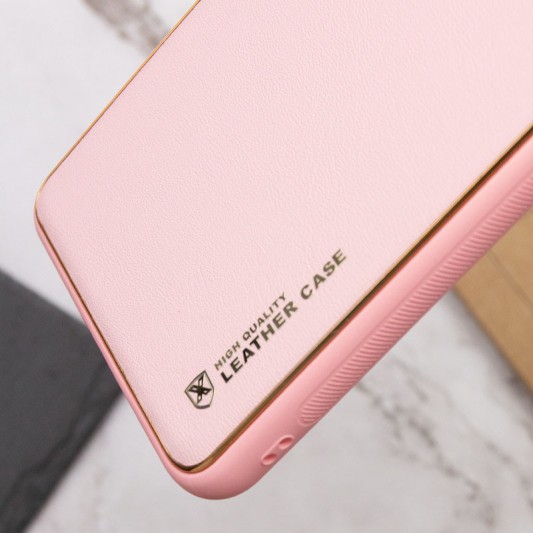 Шкіряний чохол Xshield для Samsung Galaxy S23 Рожевий / Pink - зображення 2 