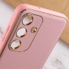 Шкіряний чохол Xshield для Samsung Galaxy S23, Рожевий / Pink