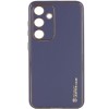 Шкіряний чохол Xshield для Samsung Galaxy S23, Сірий / Lavender Gray
